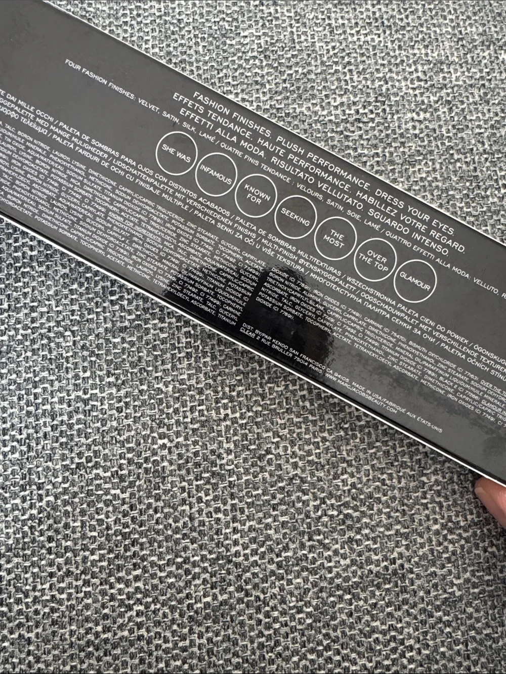 Marc Jacobs eye-conic eye shadow palette Glambition NEW